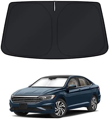 KUST Windshield Sun Shade for Volkswagen VW Jetta Accessories 2019-2024 2025 by KUST
