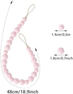 Boho Wood Bead Curtain Tiebacks Curtain Holdbacks - Image 6