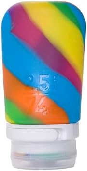 humangear GoToob+ | Refillable Silicone Travel Bottle | Locking Lid | Food-Safe by humangear