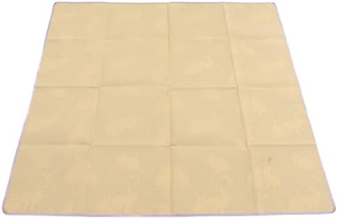 Alomejor Baby Highchair Floor Mat, Soft Cute Cartoon Animal Pattern Spill Mat - Image 4