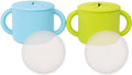 WeeSprout Snack Containers, Food Grade Silicone Cups, Spill-Proof Tops by WeeSprout