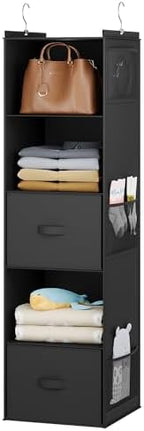 YOUDENOVA Hanging Closet Organizer, Hanging Shelves by YOUDENOVA