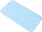 Anti-Slip Bathtub Shower Mat 28×15 Inch Opaque Light Blue by ERASILKEN-X
