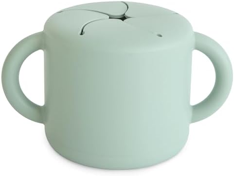 mushie Silicone Snack Cup | Spill Proof Food Container by mushie