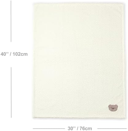 CREVENT 30''X40'' Cute Cozy Fluffy Warm Baby Blanket - Image 6