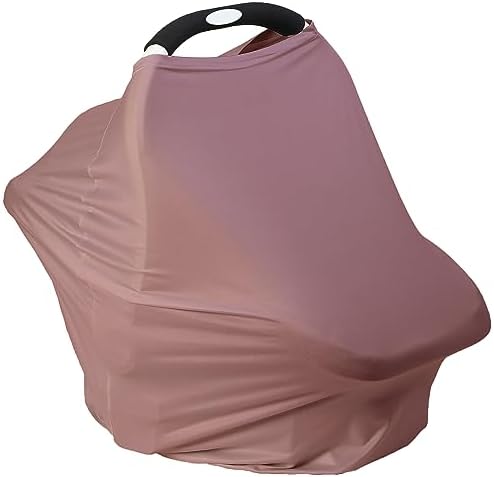 Breathable Car Seat Cover for Babies – Multi-Purpose Soft Rayon Nursing Cover by Meetjoy