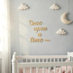 Once Upon a Time Sign Nursery Decor Wood Sign - Image 6