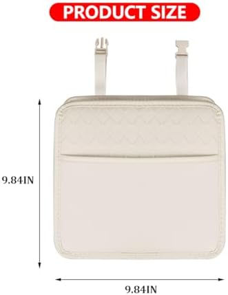 Mandark PU Leather Car Seat Back Organizer, Style 3 - Image 2