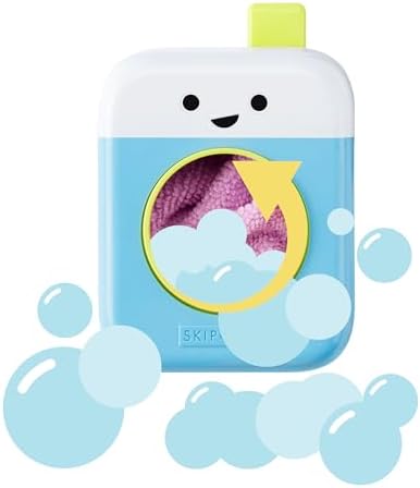 Skip Hop Baby Bath Toy Fresh & Clean Spin Cycle 4-piece Laundry Pretend Play - Image 4