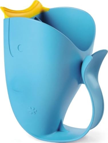 Skip Hop Baby Bath Rinse Cup MOBY Tear-Free Waterfall Rinser Blue Age 0+ by Unknown