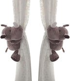 1 Pair Cute Animal Curtain Tiebacks Holdbacks Buckle Hook Fastener Cartoon by Unknown