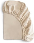 mushie Stretchy & Soft Crib Sheet | Fitted 28" x 52" by mushie