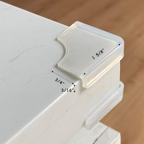Silicone Clear Corner Protector Baby Proofing Single-Side Adhesive - Image 2