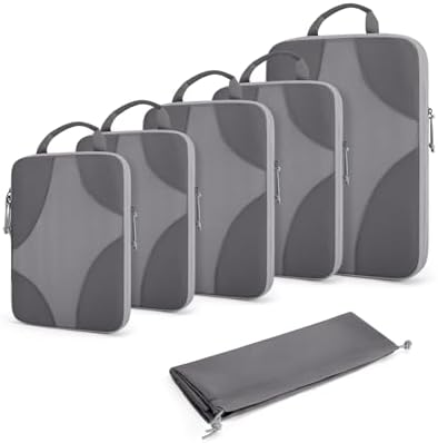 Bagsmart Compression Packing Cubes, Travel Bag Cruise Ship Essentials by BAGSMART