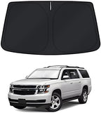 KUST Windshield Sun Shade for 2015-2020 Chevrolet Chevy Suburban/Tahoe by KUST