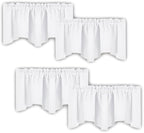 NICETOWN Curtain Valances for Shower Windows by NICETOWN