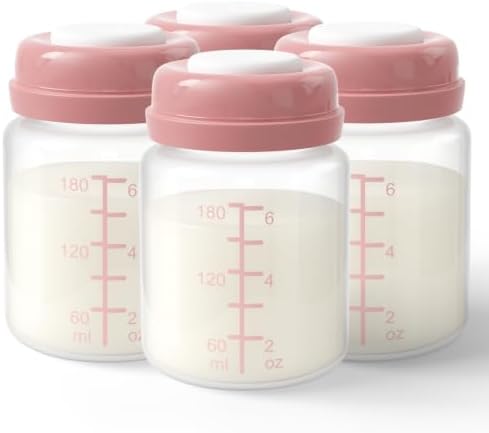 Breast Pump Bottle for Spectra, Breastmilk Storage for Fridge & Milk Cooler by TOVVILD