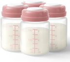 Breast Pump Bottle for Spectra, Breastmilk Storage for Fridge & Milk Cooler by TOVVILD
