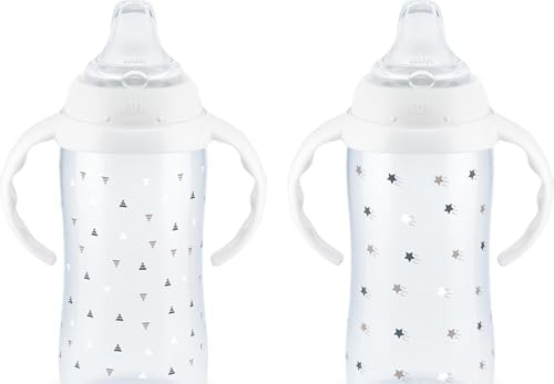 NUK Learner Cup 6+ Months Timeless Collection Amazon Exclusive 10 Oz – BPA Free by NUK