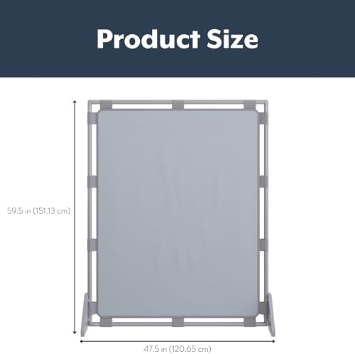 Children's Factory PlayPanel Room Divider 59.5" x 47.5", Fog Blue - Image 3