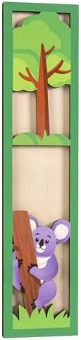 3D Layered Safari Nursery Wooden Letters by Unknown
