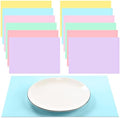 Fullhawl 120 Pcs Pastel Paper Placemats, Disposable Rectangular Table Setting by Fullhawl