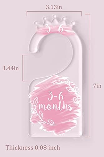 OneDream Acrylic Baby Closet Dividers, Baby Clothes Dividers - Image 5