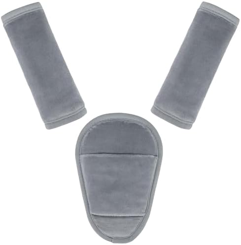 3 Pcs Stroller Straps Pads, Soft Breathable Fabric by AZAMIA