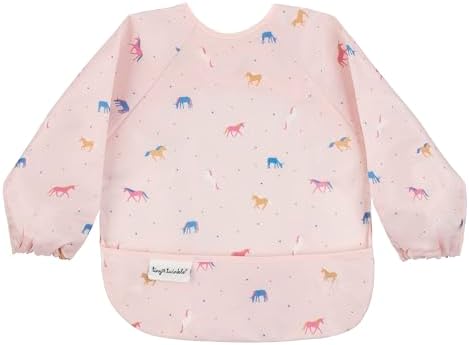 Tiny Twinkle Long Sleeve Bib for Babies & Toddlers | Waterproof Smock Bib for by TinyTwinkle