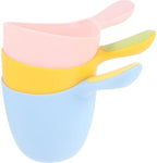 CHILDWEET 3 Pack Plastic Water Ladle Bath Dipper and Water Scoop Cups by CHILDWEET