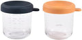 BEABA 2 Pack Glass Baby Food Jars by BEABAUSA