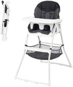 Baby Trend Flat Fold High Chair, Stellar Black by BabyTrend%C2%AE