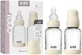 BIBS Glass Baby Bottle, 120 ml, Silicone Nipple by BIBS