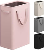 Optish 75L Pink Slim Laundry Hamper, Large Laundry Basket by Optish
