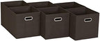 Household Essentials Fabric Storage Bins in Strong Poly‑Woven Fabric by HouseholdEssentials