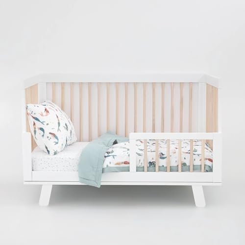Little Unicorn Toddler Bedding 3-Piece Set | Includes Comforter, Crib Sheet & by LittleUnicorn