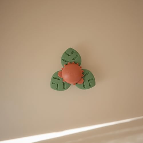 mushie Dino Suction Spinner Toy | Toddler Sensory Toys - Image 2