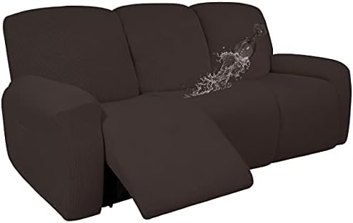 Easy-Going 100% Dual Waterproof Recliner Sofa Cover, 8-Pieces Stretch Relining by Easy-Going