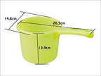 JapanBargain 3040, Japanese Plastic Water Ladle Bath Ladle Dipper Green Color - Image 4