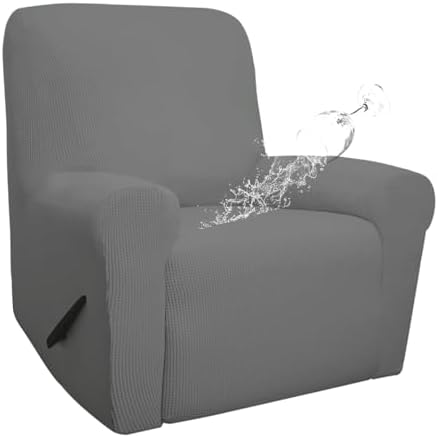 Easy-Going 100% Waterproof Recliner Chair Cover，1-Piece Recliner Slipcover by Easy-Going