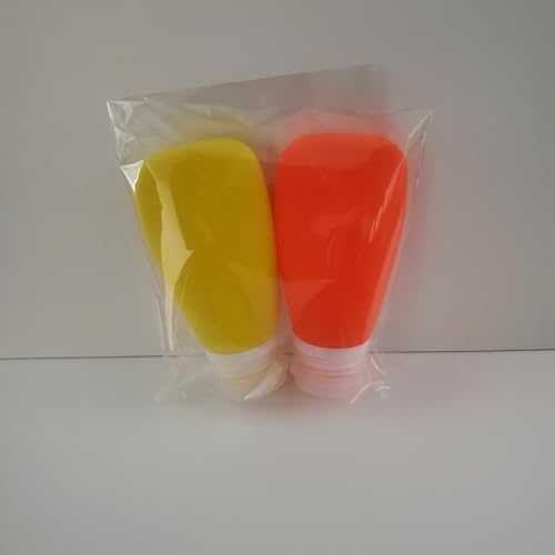 Travel Bottles for Toiletries, TSA Approved 3 oz Leak Proof Silicone Refillable - Image 3