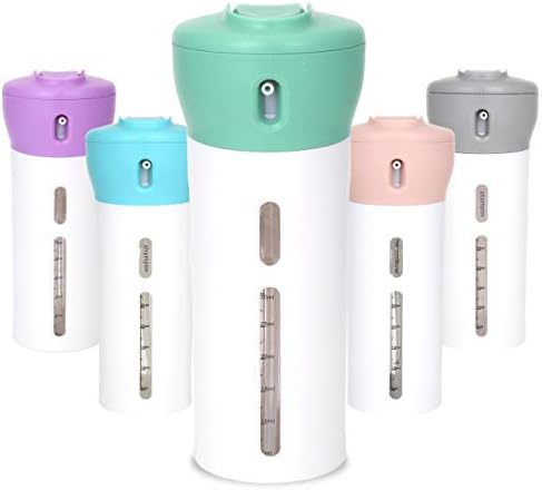Travigo 4-in-1 Travel Dispenser Bottle, TSA Approved, Leak Proof, Four Reusable by Travigo