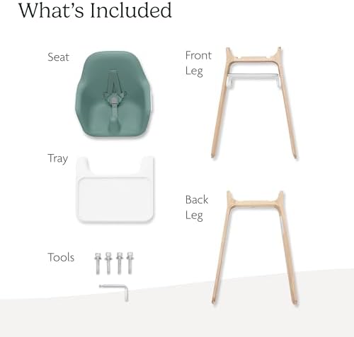 UPPAbaby Ciro High Chair/Sleek, Easy-to-Clean Design/Perfect-Fit Tray to Bring - Image 2