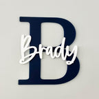 Personalized Acrylic Name Sign by Custom