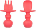 Bumkins Baby Utensils Set, Chewtensils Silicone Spoons by Bumkins
