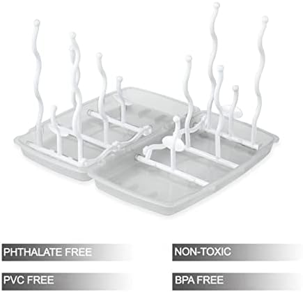 PandaEar Travel Baby Bottle Drying Rack, Portable Collapsible, Space Saving - Image 5