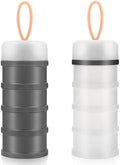 Accmor 2 Pack Baby Formula Dispenser On The Go, Stackable Formula Dispenser by Accmor