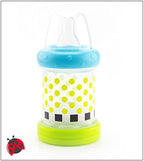 Sassy Baby Food Nurser – 4+ Months Set of 2- 4oz 100% Silicone Nipple and Spoon - Image 7