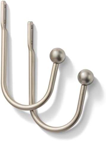 Curtain Holdback, Heavy Duty Metal Decorative Window Drapery Holder Curtain Hook - Image 7