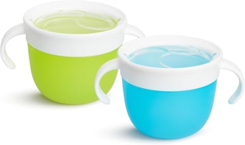 Munchkin Snack Catcher Toddler Snack Cups, No Spil, Containers by Munchkin
